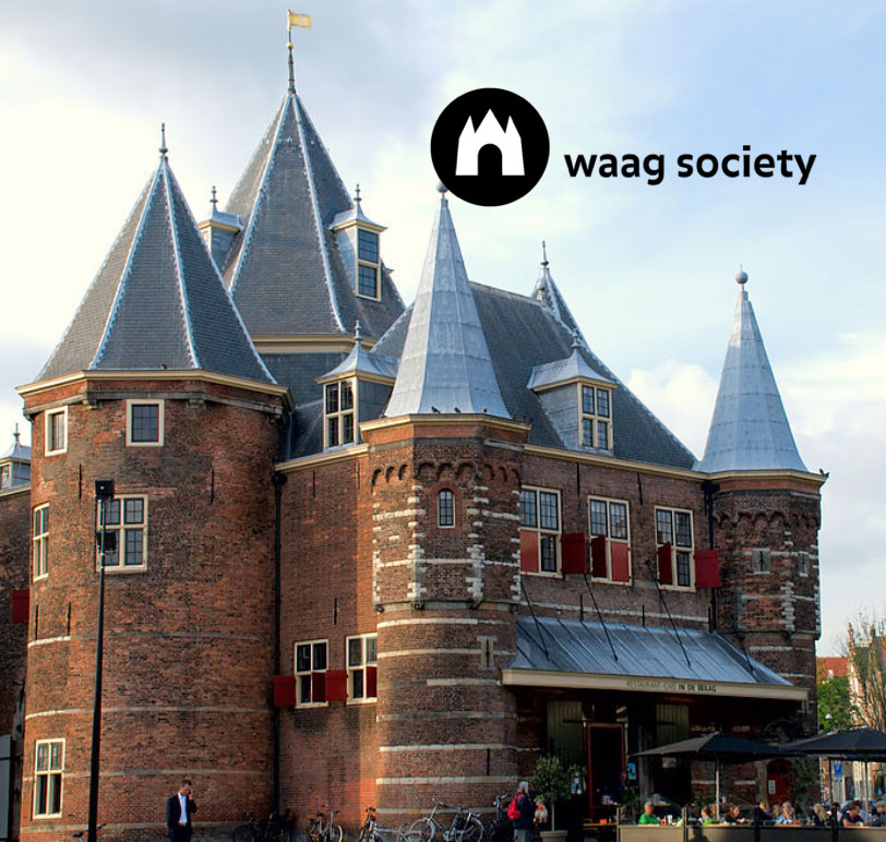 写真：Waag Societyの外観